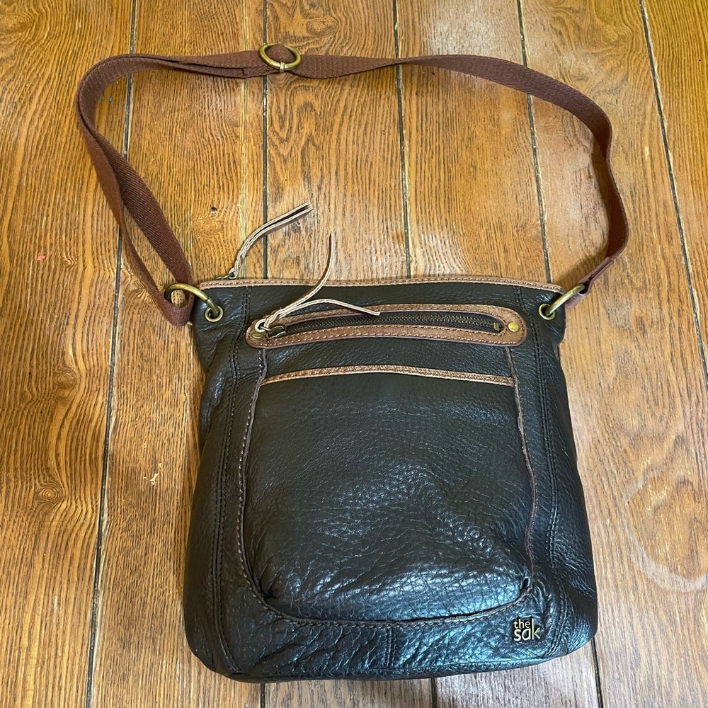 The Sak leather crossbody purse